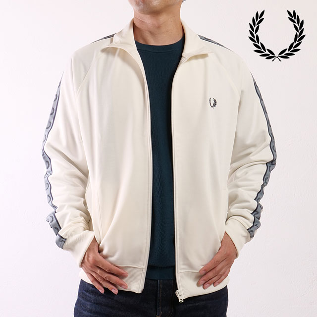FRED PERRY（フレッドペリー） コントラストテープ トラックジャケット