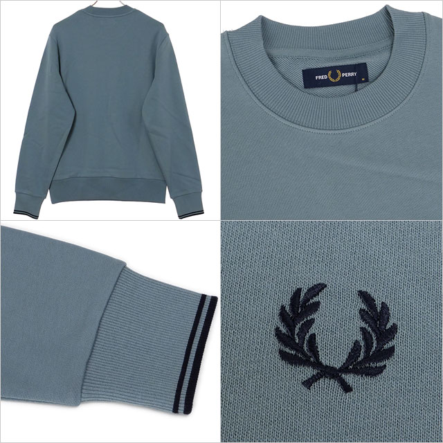 FRED PERRY（フレッドペリー） クルーネック スウェットシャツ M7535