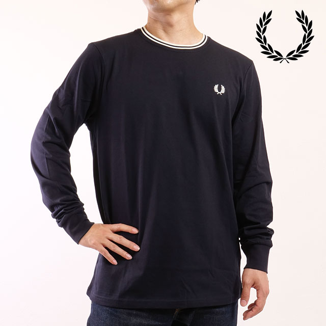 FRED PERRY（フレッドペリー） ロングスリーブ ツインティップドT