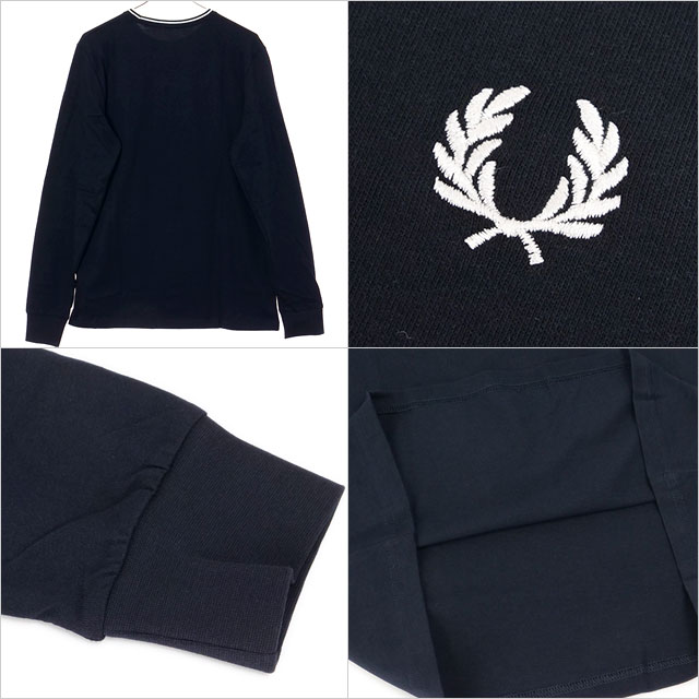 FRED PERRY（フレッドペリー） ロングスリーブ ツインティップドT
