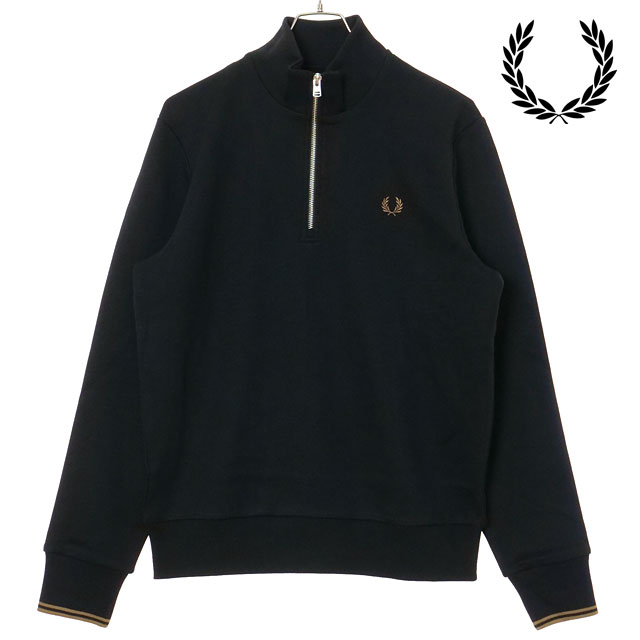 FRED PERRY（フレッドペリー） ハーフジップ スウェットシャツ M3574