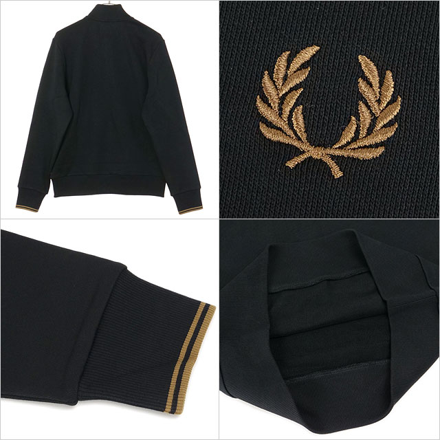 トップス FRED PERRY: M3574 HALF ZIP SHIRT FRED PERRY（フレッドペリー） トレーナー メンズ ハーフ ジップ