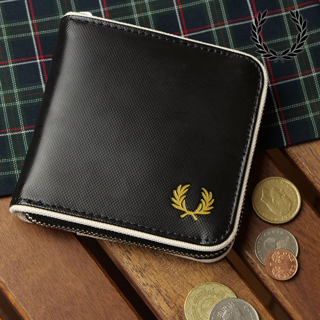FRED PERRY（フレッドペリー） クラシックジップアラウンドウォレット