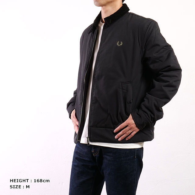 フレッドペリー　FRED PERRY　コットンカバンジャケット【新品未使用】 FRED PERRY(フレッドペリー) Cotton Caban Jacket コットン カバン