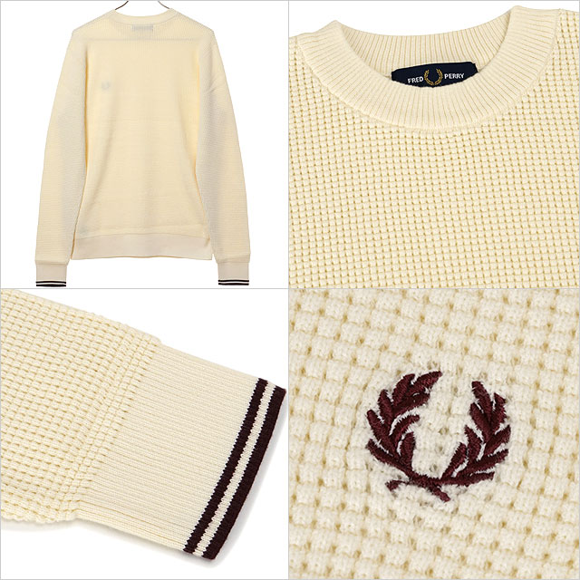 FRED PERRY（フレッドペリー） ワッフルステッチジャンパー K6507-560 