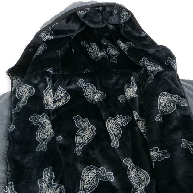 gym master（ジムマスター） キルト×ハッピーペイントボアRVフードJKT