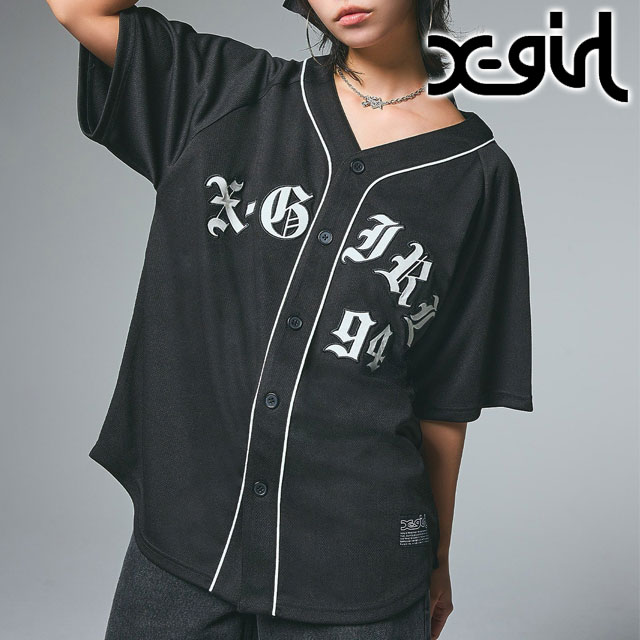 X-girl - 【新品未使用】Xgirl シャツ エックスガール X-girl エンジェルロゴ ショートスリーブTシャツ