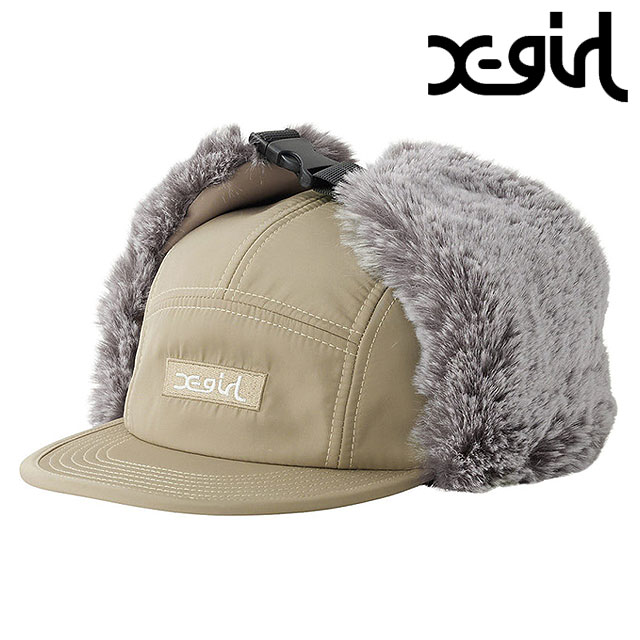 X-girl（エックスガール） ドッグイヤー ジェットキャップ