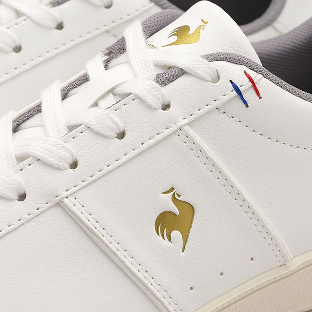 ルコック le coq sportif スニーカー LCS シャトー III [LU5FSN54UZ FW25] LCS CHATEAU III レディース 靴 コートシューズ WHGD ホワイト/ゴールド 正規取扱店 le coq sportif（ルコックスポルティフ） ルコック スニーカー LCS