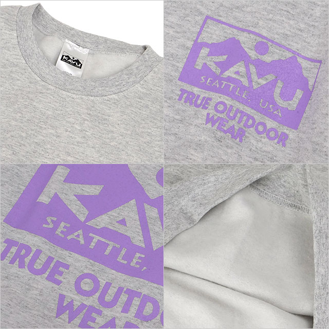 KAVU（カブー） トゥルーロゴスウェット 19822333 FW25 TRUE Logo