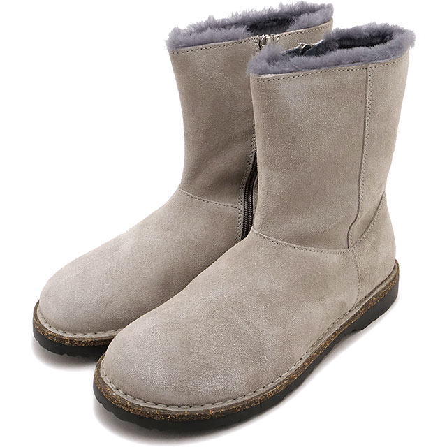 ビルケンシュトック BIRKENSTOCK ブーツ ウプサラ ジップ シアリング [1030071 FW25] UPPSALA ZIP SHEARLING レディース 靴 ドイツ製 コンフォートブーツ 防寒 STONE-COIN | SUEDE-LEATHER 正規取扱店 BIRKENSTOCK（ビルケンシュトック） ブーツ ウプサラ ジップ