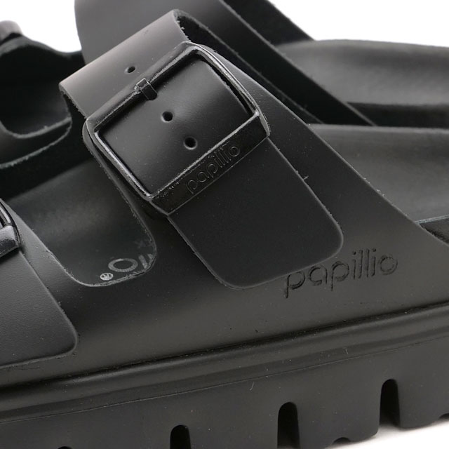 ビルケンシュトック BIRKENSTOCK サンダル アリゾナ チャンキー 1024565 FW25 ARIZONA CHUNKY レディース 靴 ドイツ製 BLACK | NATURAL-LEATHER 正規取扱店の画像