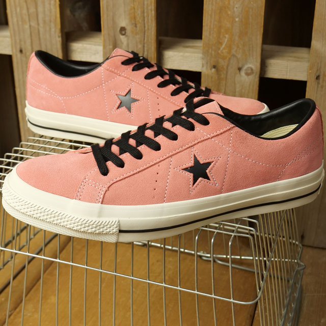Ro[X CONVERSE Xj[J[ X^[ XG[h 33702420 HO25 ONE STAR SUEDE YEfB[X C V[Y [Jbg DUSTY-PINK K戵X