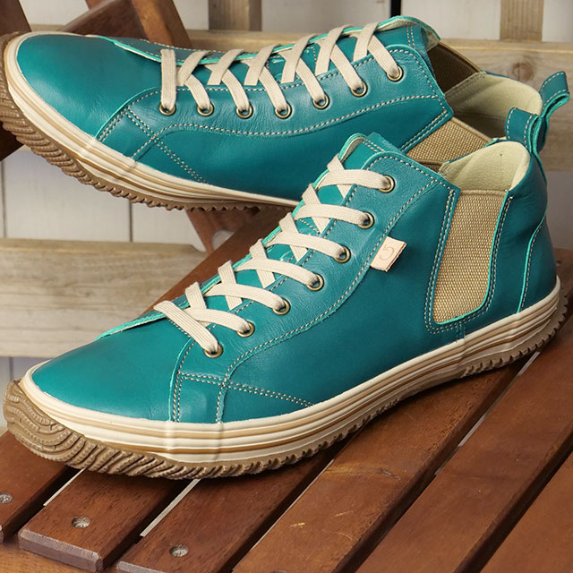 �ԕi�������� �X�s���O�� SPINGLE �X�j�[�J�[ �T�C�h�S�A SP442-33 FW25 SP-442 �����Y �C ���{�� �J���K���[���U�[ Green ���K�戵�X