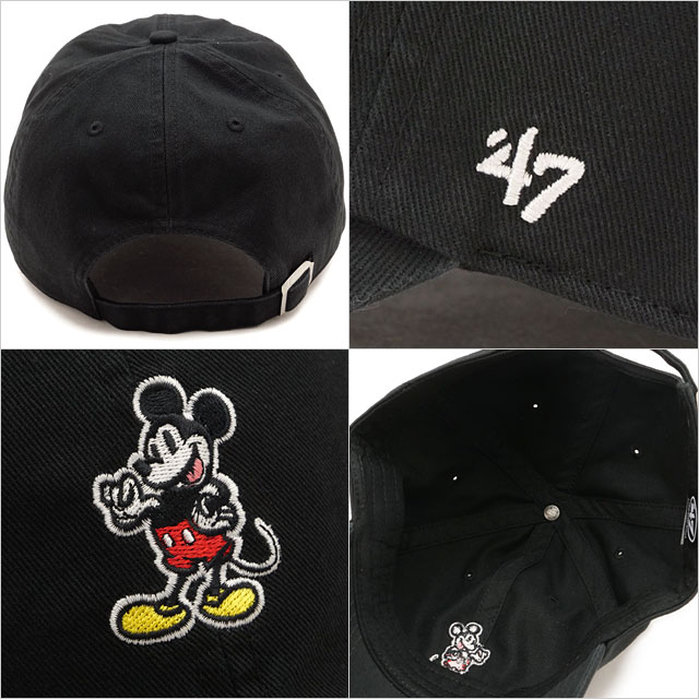 フォーティーセブン '47 キャップ クリーンナップ ディズニー ミッキー