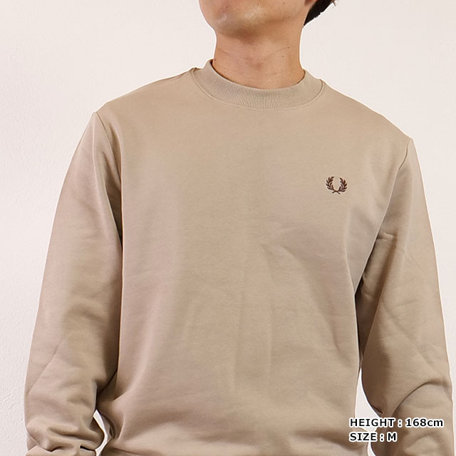 FRED PERRY（フレッドペリー） クルーネック スウェットシャツ M7535 