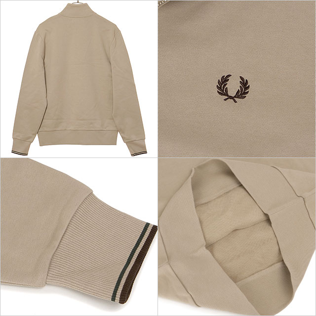 FRED PERRY（フレッドペリー） ハーフジップ スウェットシャツ M3574