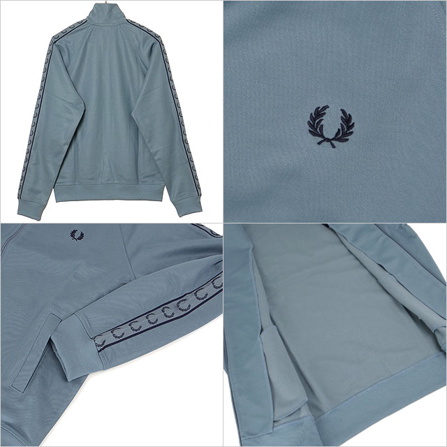 FRED PERRY（フレッドペリー） コントラストテープ トラックジャケット