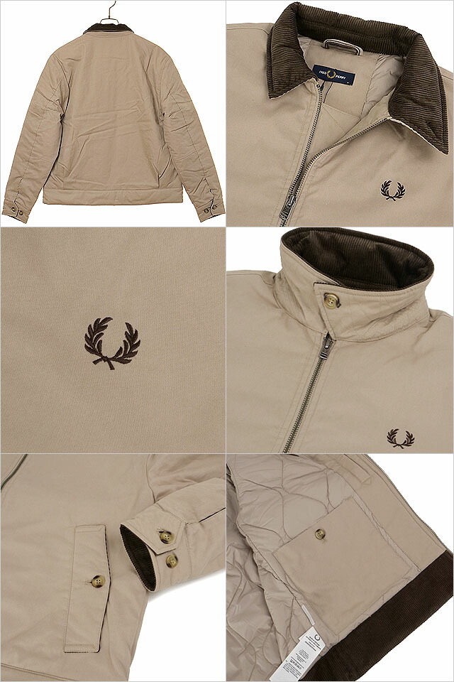 FRED PERRY（フレッドペリー） コットン カバンジャケット J8535-Z19