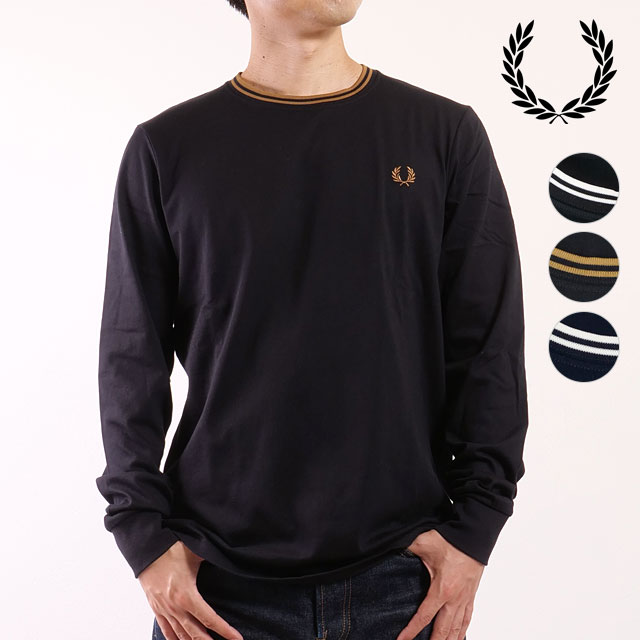 FRED PERRY（フレッドペリー） ロングスリーブ ツインティップドT