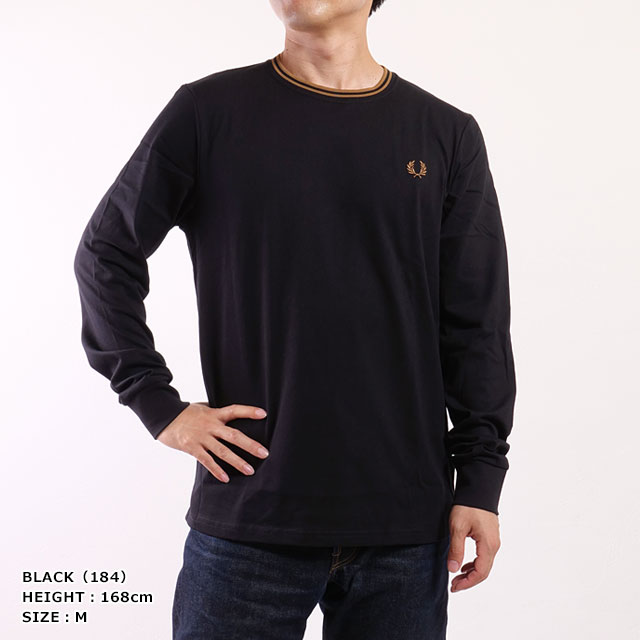 FRED PERRY（フレッドペリー） ロングスリーブ ツインティップドT