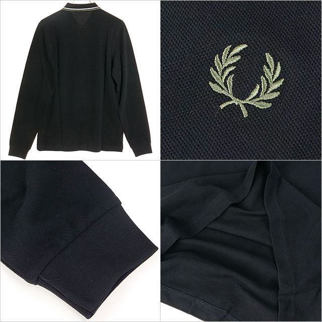 FRED PERRY（フレッドペリー） ロングスリーブ ツインティップド