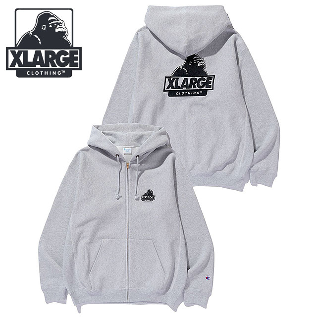 XLARGE（エクストラ ラージ） チャンピオン リバースウィーブ ジップ