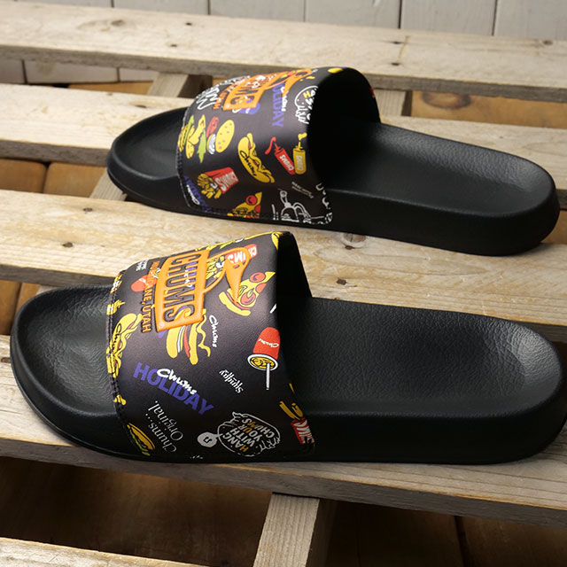 �`�����X CHUMS �T���_�� �X�v���b�V���u�[�r�[�t�F�C�X�X���C�h�I�� CH63-1021 SS26 Splash Booby Face Slide On �C �X���C�h�T���_�� Food ���K�戵�X