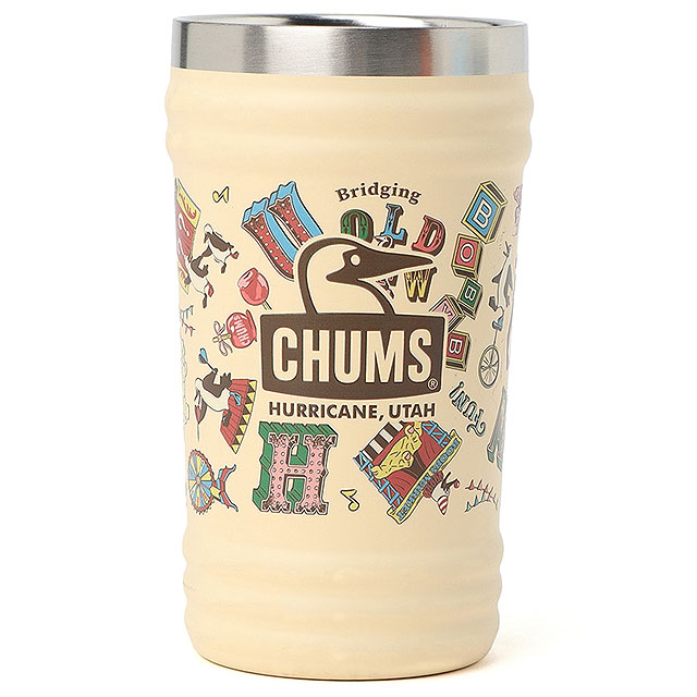 CHUMS キャンパーウェーブタンブラー 360ml 5個 CHUMS（チャムス） ステンレスマグ キャンパーウェーブタンブラー