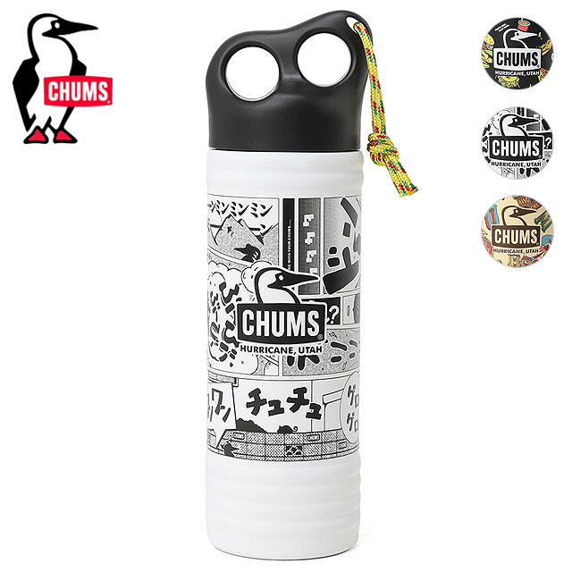 CHUMS（チャムス） キャンパーウェーブボトル 500ml パターン CH62