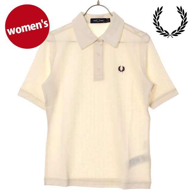 FRED PERRY（フレッドペリー） レディース シアーリブポロシャツ G2168