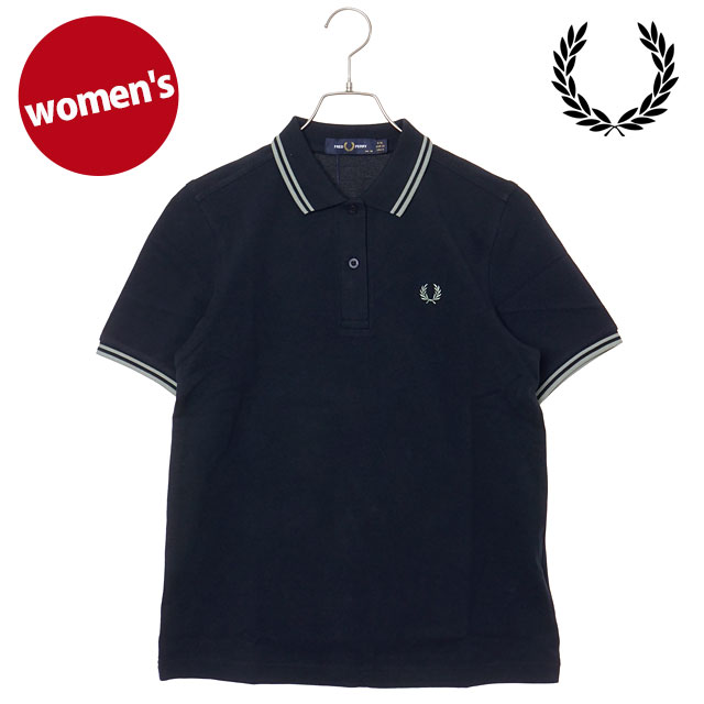 フレッドペリー FRED PERRY レディース ツインティップド フレッドペリーシャツ G3600-T73 SS26 TWIN TIPPED FRED PERRY SHIRT NAVY SEAGRASS 正規取扱店