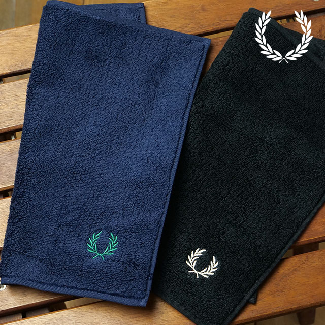 フレッドペリー FRED PERRY タオルハンカチーフ F20008 SS26 TOWEL HANDKERCHIEF ユニセックス 小物 タオルハンカチ 今治タオル 日本製  正規取扱店