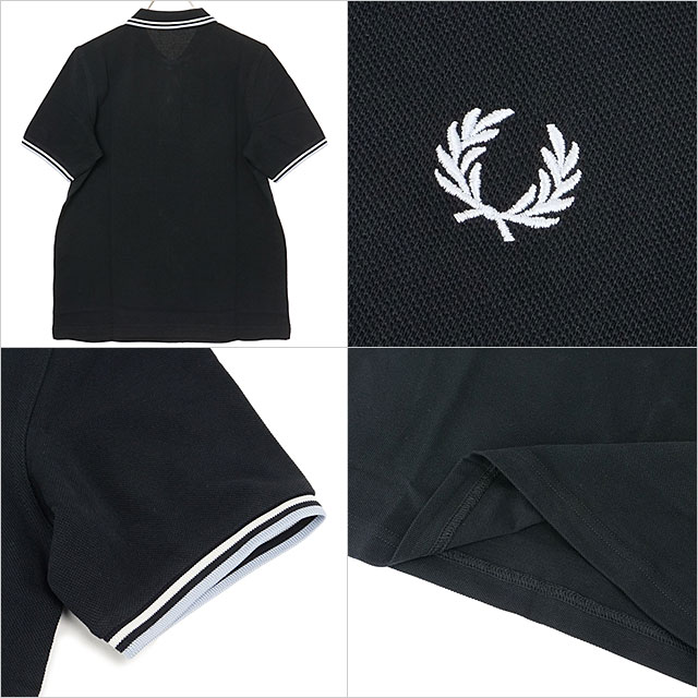FRED PERRY（フレッドペリー） ポロシャツ ツインティップド フレッド