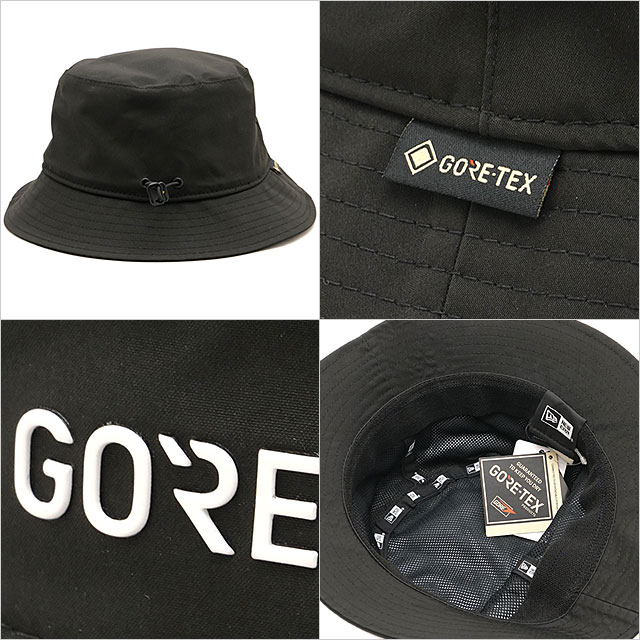 New Era GORE-TEX アウトドアハット L/XL ブラック　新品 NEW ERA（ニューエラ） アウトドア NEWERA OUTDOOR ハット ゴアテック