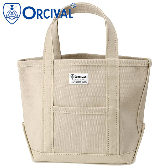 �I�[�V�o�� ORCIVAL �g�[�g�o�b�O �X���[�� OR-H0285-KWC TOTE BAG SMALL �� ���{�� �L�����o�X�g�[�g ���T�C�Y ���z �x�[�W�� LT.SAND-BEIGE ���K�戵�X