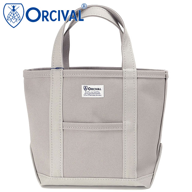 �I�[�V�o�� ORCIVAL �g�[�g�o�b�O �X���[�� OR-H0285-KWC TOTE BAG SMALL �� ���{�� �L�����o�X�g�[�g ���T�C�Y ���z �O���[ ICE-GREY ���K�戵�X