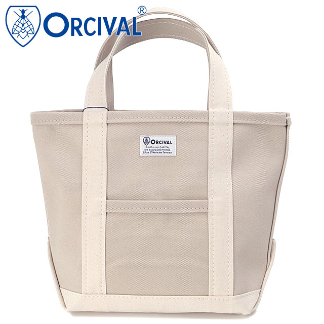 �I�[�V�o�� ORCIVAL �g�[�g�o�b�O �X���[�� OR-H0285-KWC TOTE BAG SMALL �� ���{�� �L�����o�X�g�[�g ���T�C�Y ���z �x�[�W�� LT.SAND-BEIGE ECRU ���K�戵�X