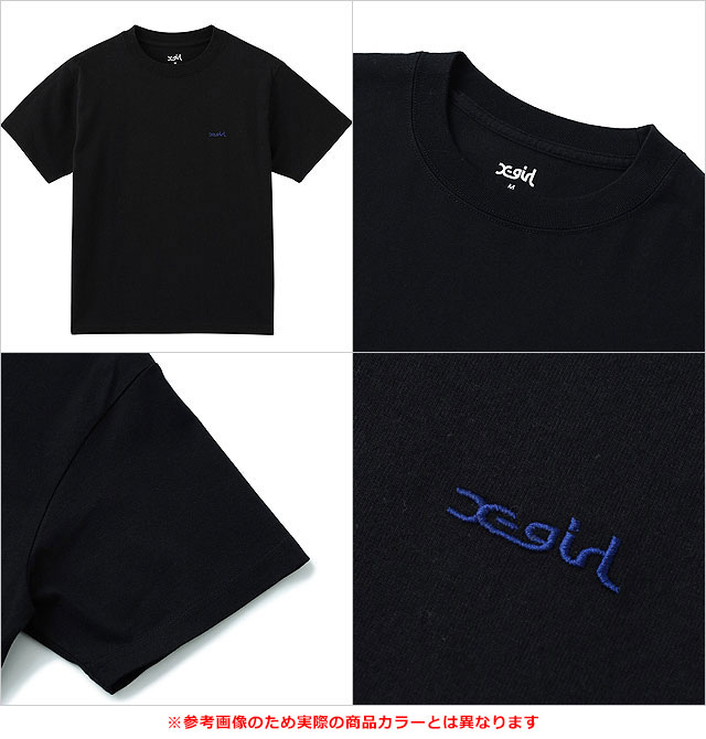 X-girl（エックスガール） レディース フェイスショートスリーブT