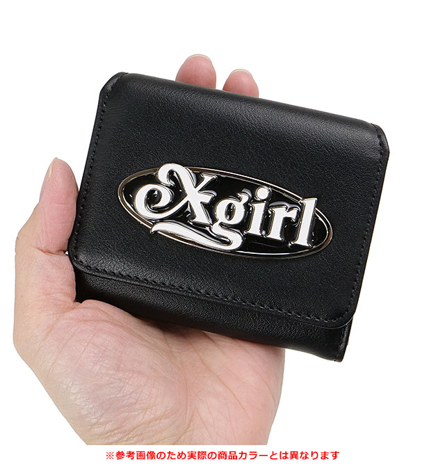 X-girl（エックスガール） レディース オーバルロゴクラスプ フェイク