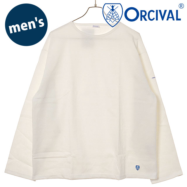 ORCIVAL（オーシバル） メンズ クルーネック ロングスリーブプル