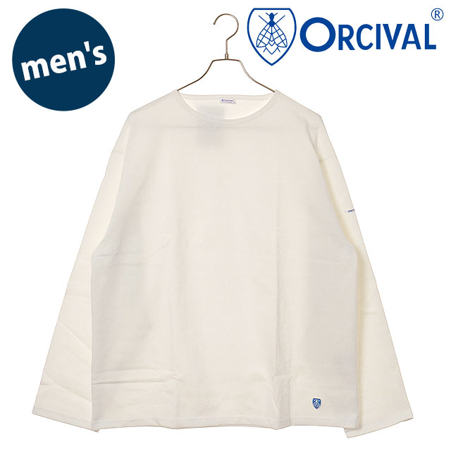 ORCIVAL（オーシバル） メンズ クルーネック ロングスリーブプル