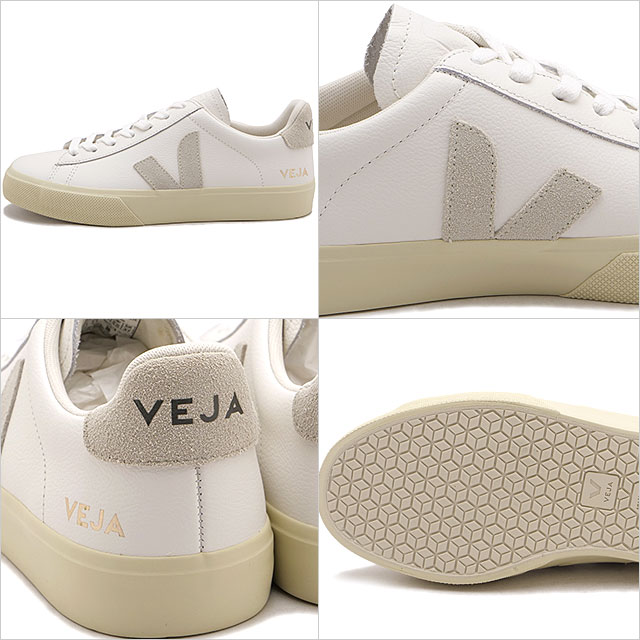 未使用 VEJA ヴェジャ CAMPO カンポ スニーカー 24cm ホワイト VEJA（ヴェジャ） スニーカー レディース カンポ CP0502429 SS26 CAMPO