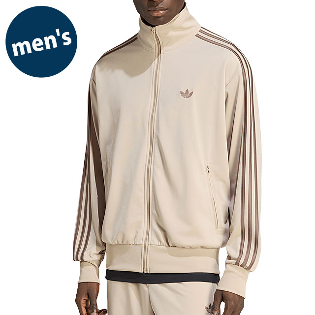adidas ジップアップジャケット XL ベージュ adidas Originals アディダス オリジナルス メンズ ファイヤーバード