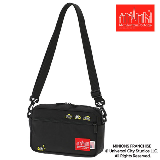 �R���{ �}���n�b�^���|�[�e�[�W Manhattan Portage �W���K�[�o�b�O �~�j�I���Y MP1404L2MNOS SS26 JOGGER (L) JPN VER2 MINIONS Black ���K�戵�X