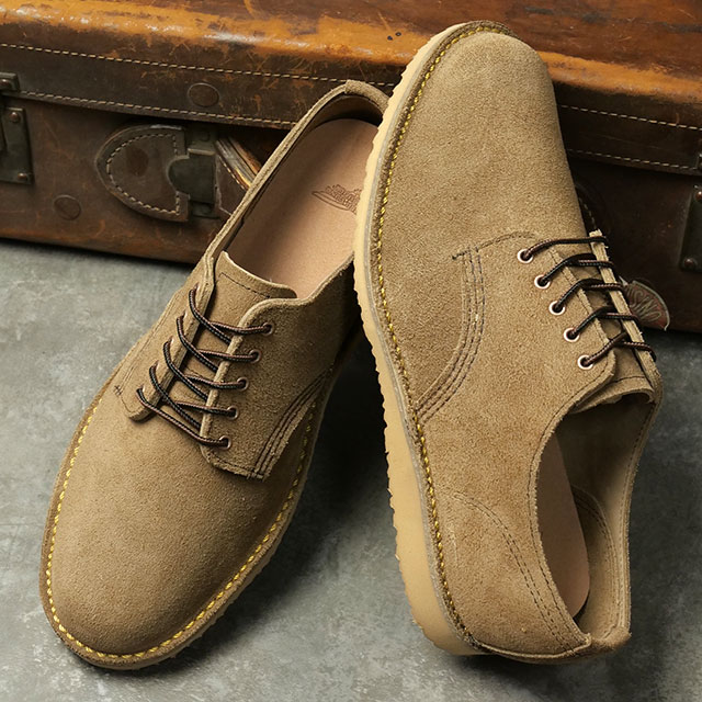 �ԕi������������ ���b�h�E�B���O REDWING �E�B�[�N�G���_�[ �I�b�N�X�t�H�[�h 3318 SS26 WEEKENDER OXFORD D���C�Y �T���h�X�g�[���E���n���F ���K�戵�X