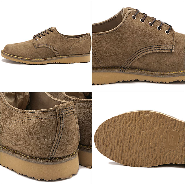 返品交換送料無料 レッドウィング REDWING ウィークエンダー オックスフォード 3318 SS26 WEEKENDER OXFORD Dワイズ サンドストーン・モハヴェ 正規取扱店の画像