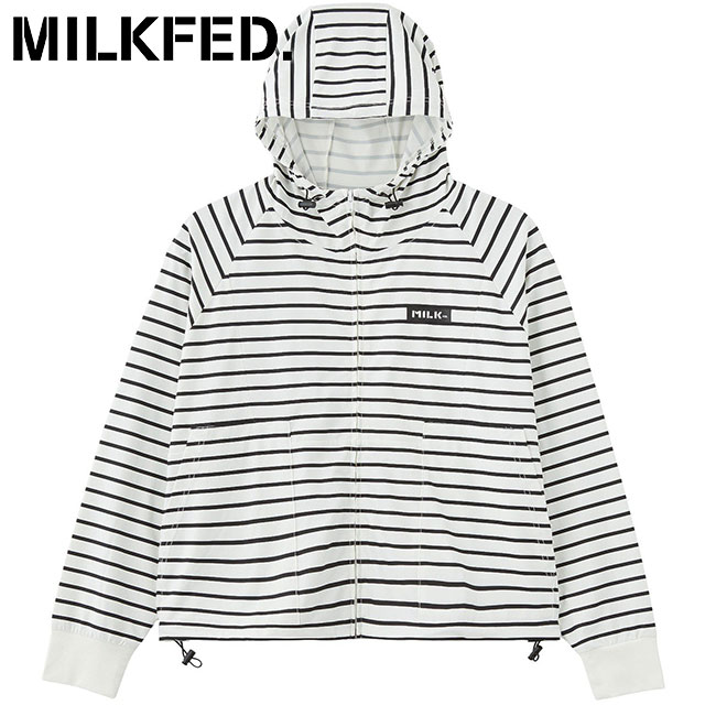 MILKFED.（ミルクフェド） レディース ラッシュガードジップフーディー