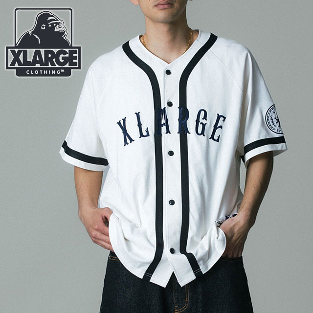 XLARGE（エクストラ ラージ） メンズ ホッケー ハーフジップスウェット