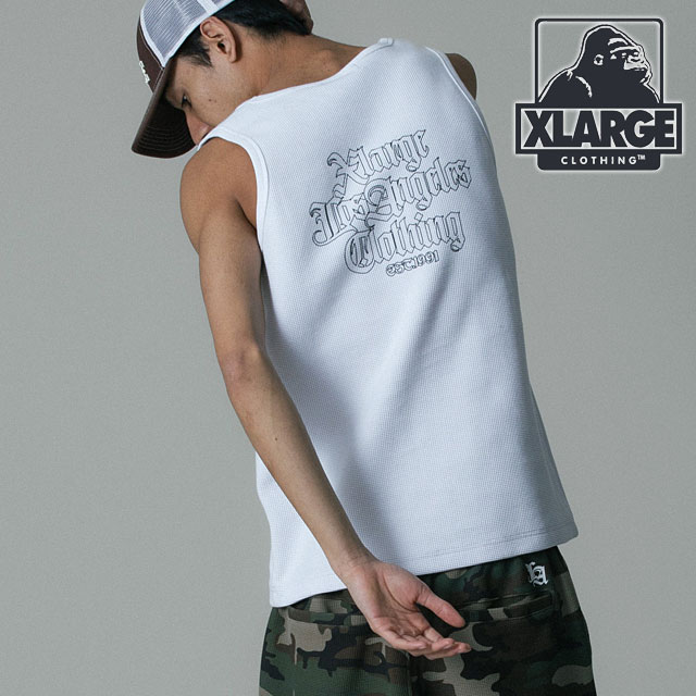 XLARGE（エクストラ ラージ） メンズ オールドイングリッシュ ワッフル